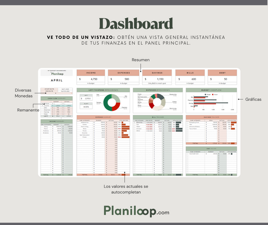 Plantilla de Presupuesto Simple