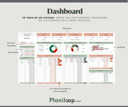 Plantilla de Presupuesto Simple